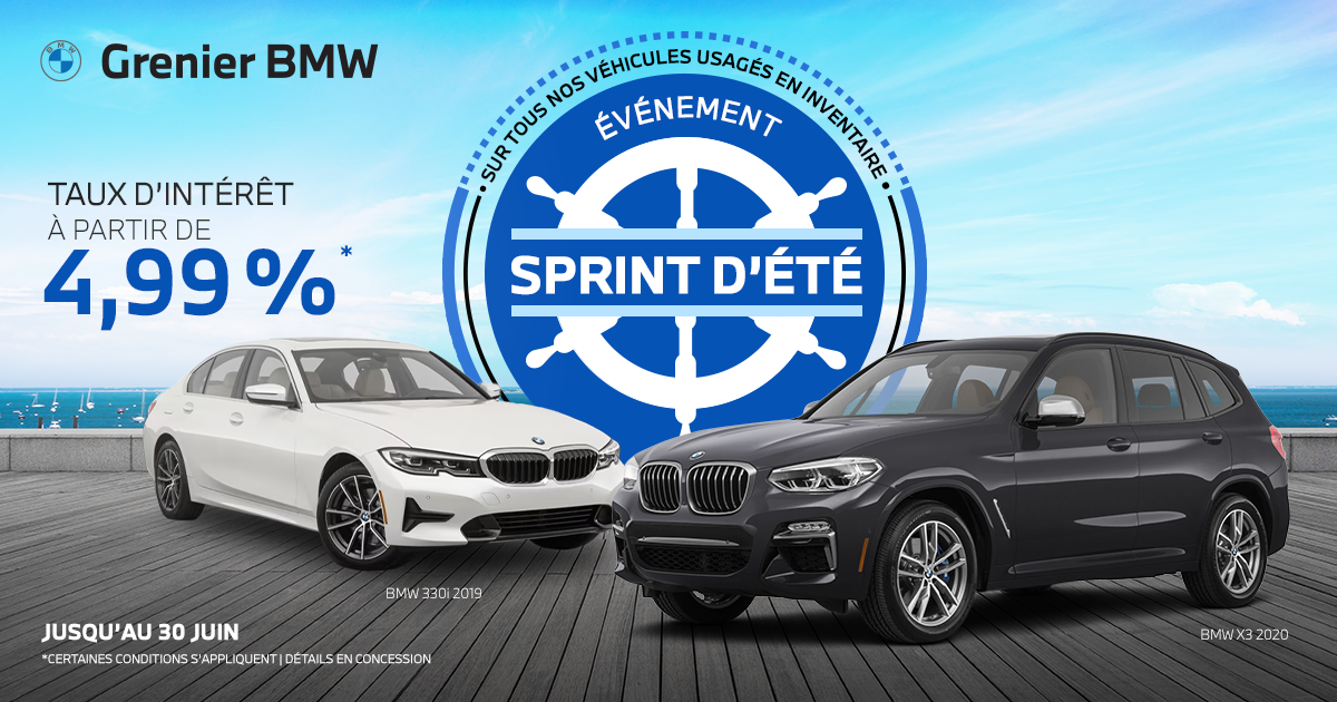 ÉVÉNEMENT SPRINT D'ÉTÉ !