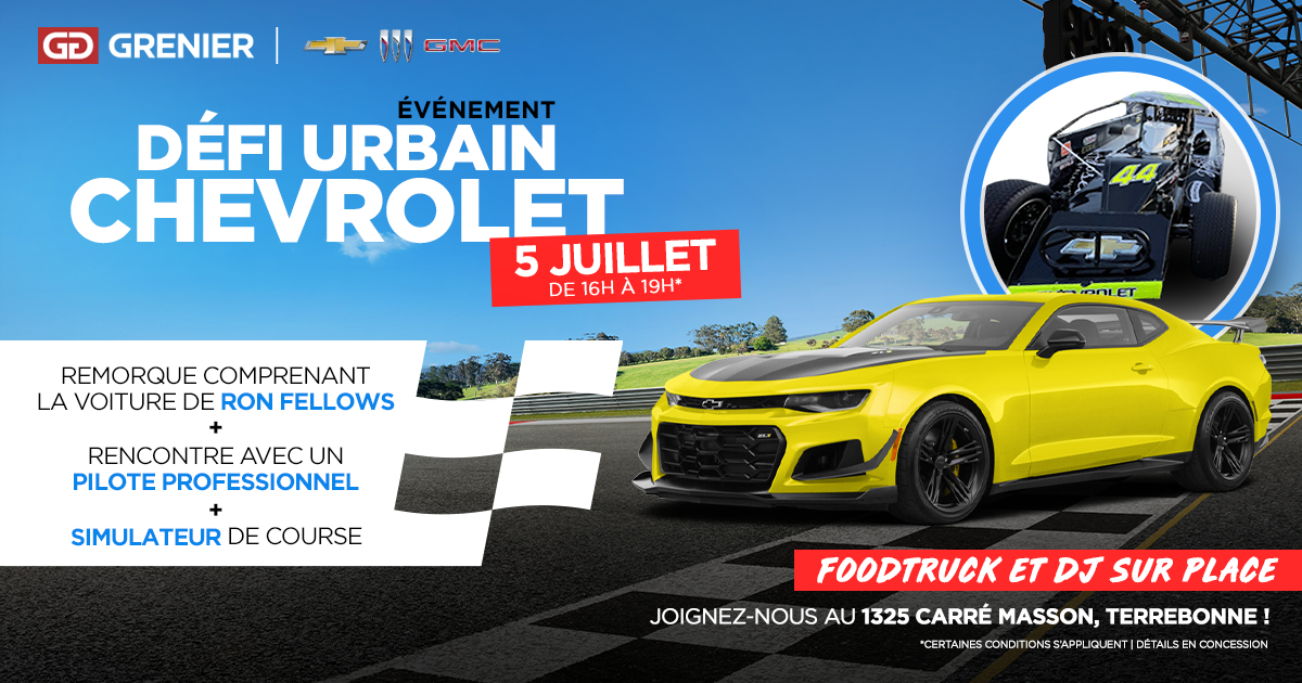 DÉFI URBAIN CHEVROLET