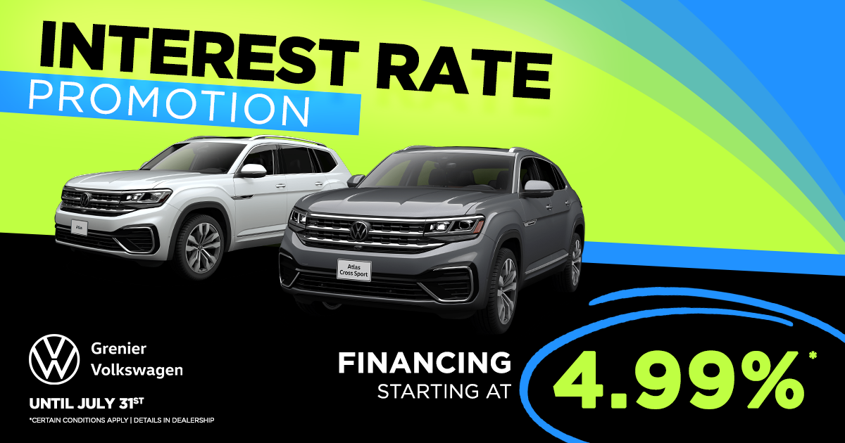 INTEREST RATE PROMOTION !