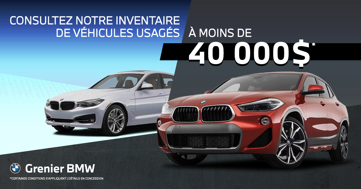 INVENTAIRE À MOINS DE 40 000$ !