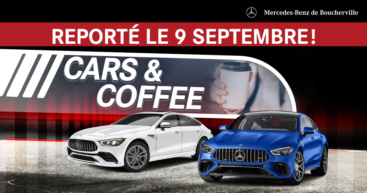 ÉVÉNEMENT CARS AND COFFEE