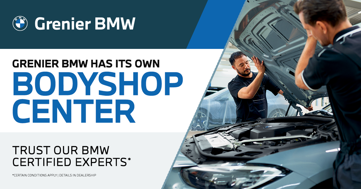 Grenier BMW bodyshop center