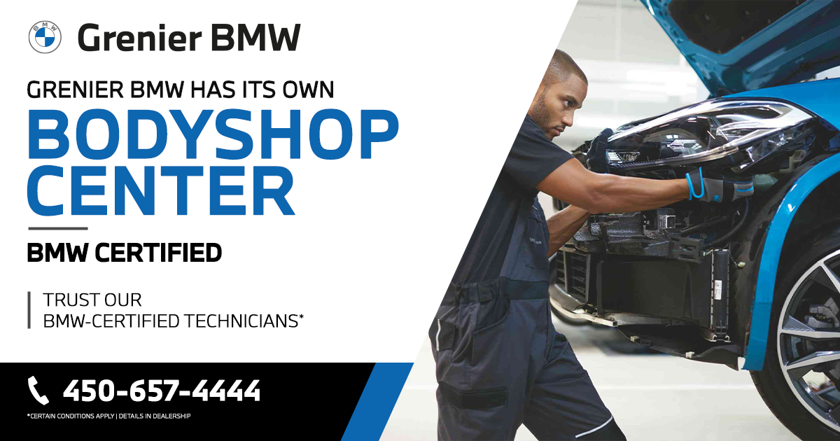 Grenier BMW bodyshop center