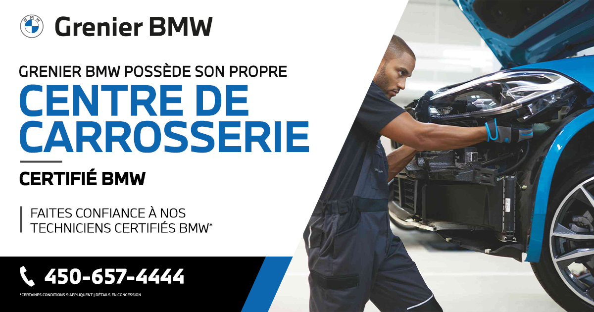 Centre de carrosserie Grenier BMW