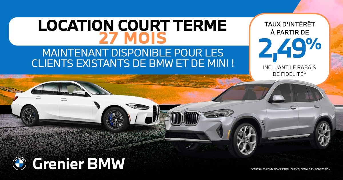 LOCATION COURT TERME DISPONIBLE !