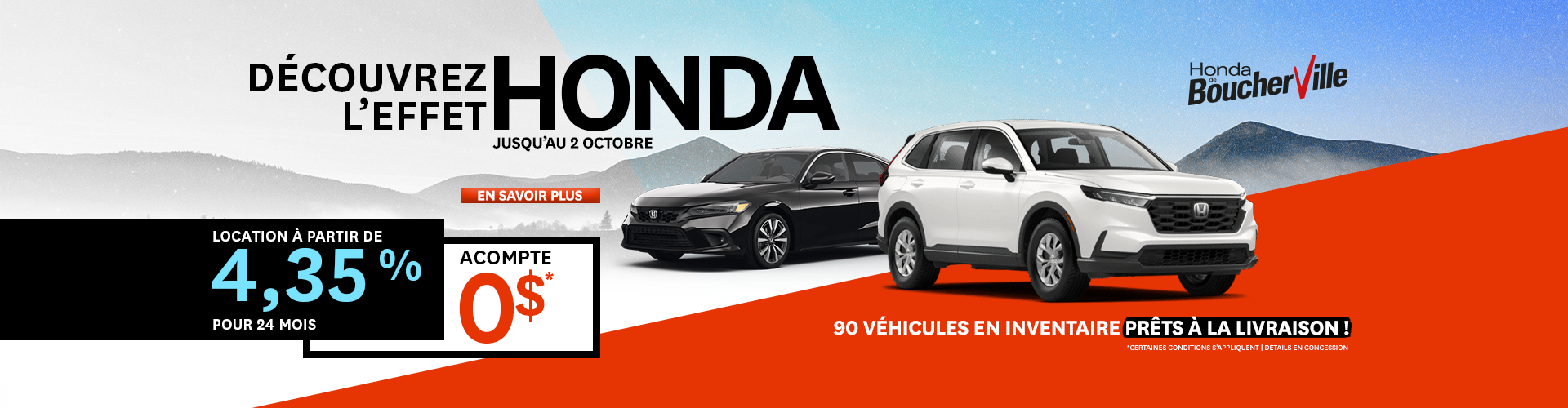 Honda de Boucherville Concessionnaire Honda