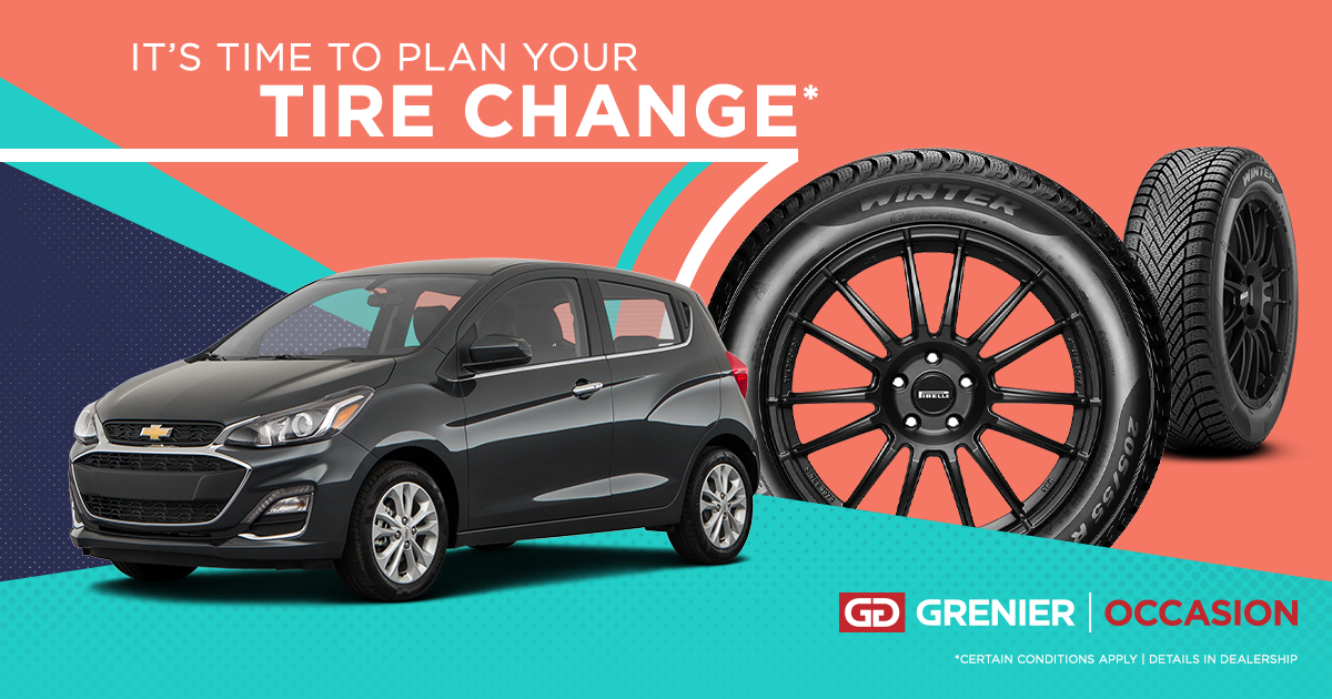 IT'S TIME TO PLAN YOUR TIRE CHANGE !