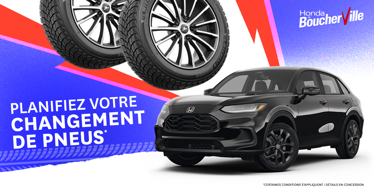 C'EST LE TEMPS DE PLANIFIER VOTRE CHANGEMENT DE PNEUS !