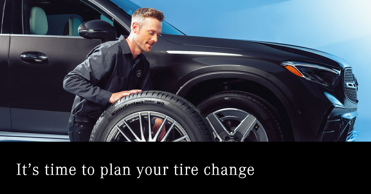 IT'S TIME TO PLAN YOUR TIRE CHANGE !