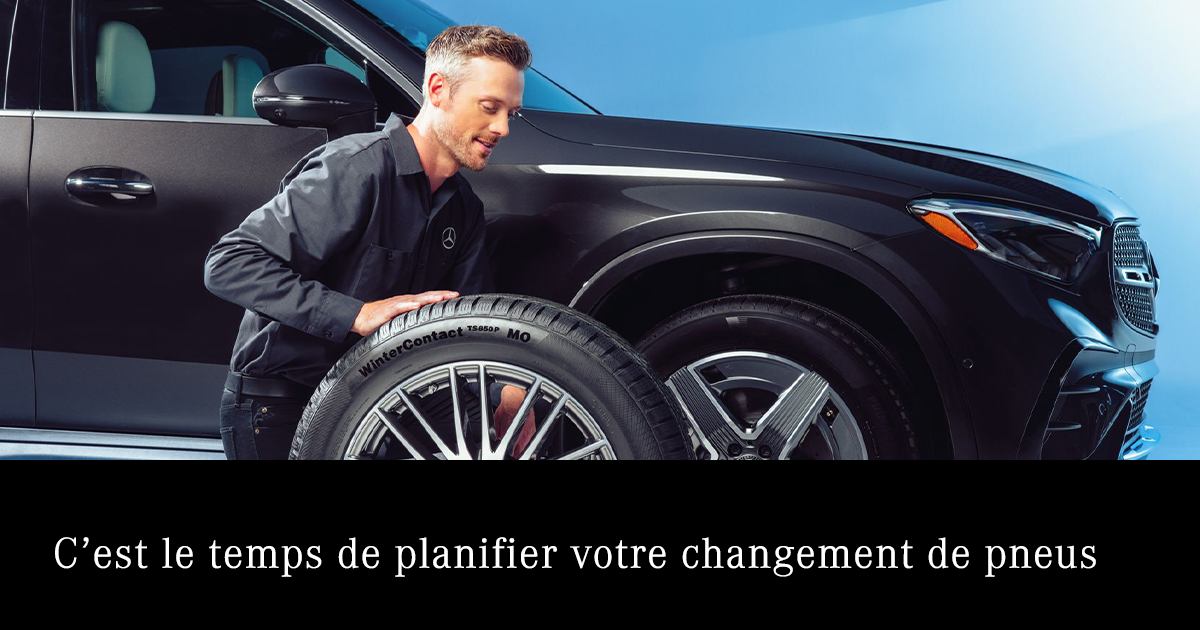 C'EST LE TEMPS DE PLANIFIER VOTRE CHANGEMENT DE PNEUS !