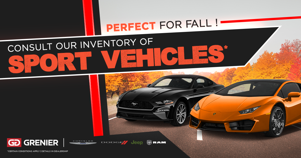 SPORT VEHICLES !