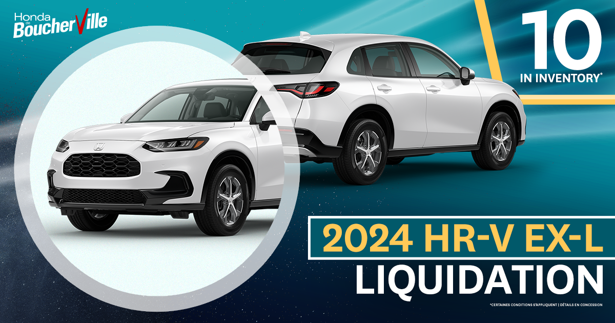 LIQUIDATION HR-V EX-L !