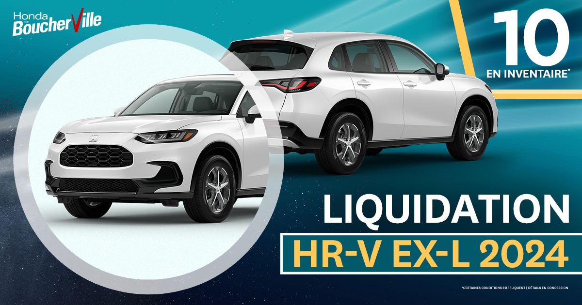 LIQUIDATION HR-V EX-L !