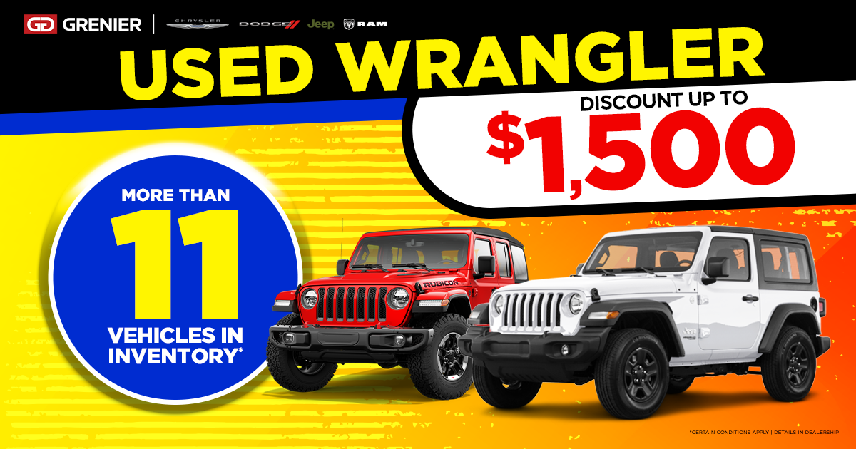 USED WRANGLER !