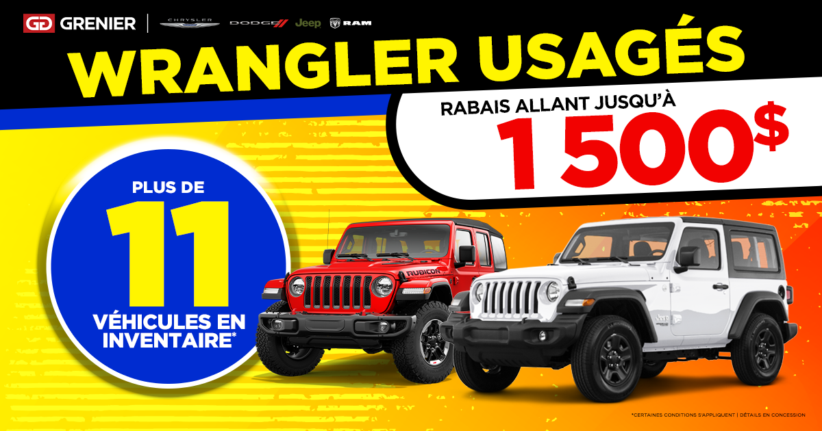 WRANGLER USAGÉS !