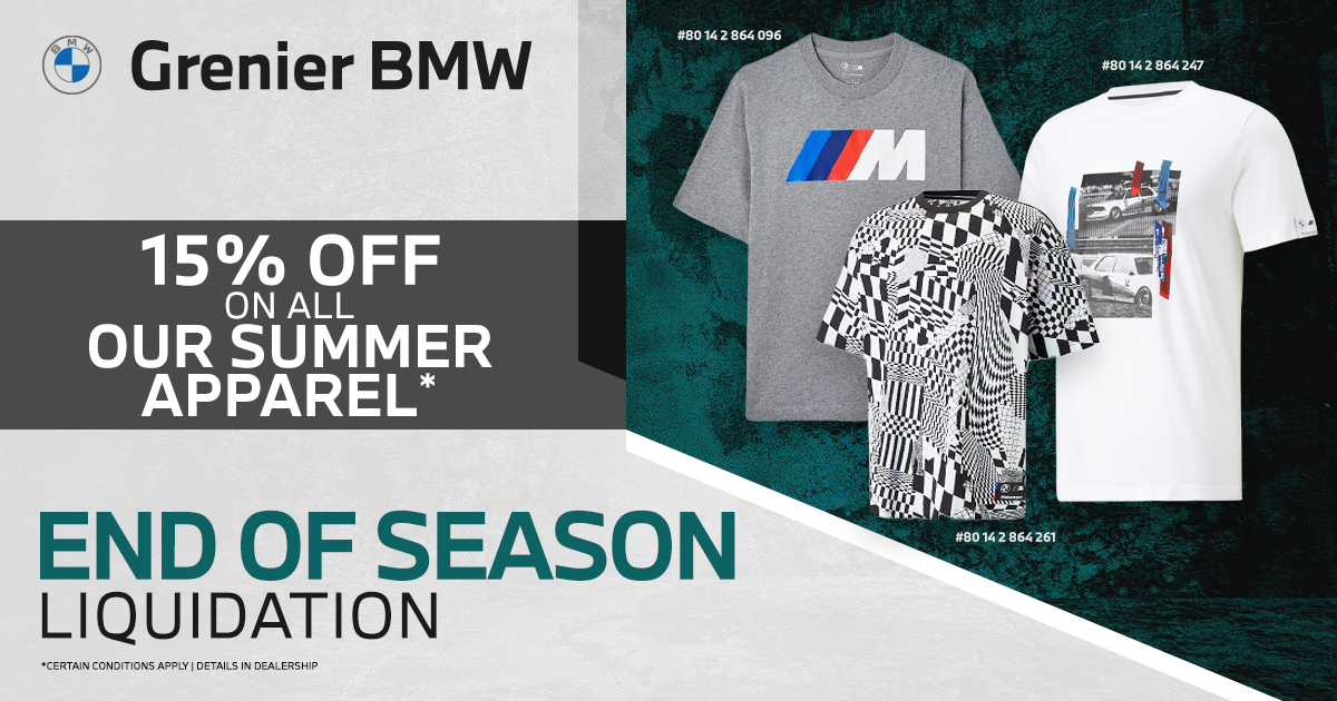 END OF SEASON LIQUIDATION !