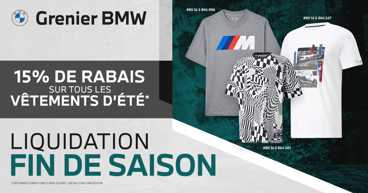 LIQUIDATION FIN DE SAISON !