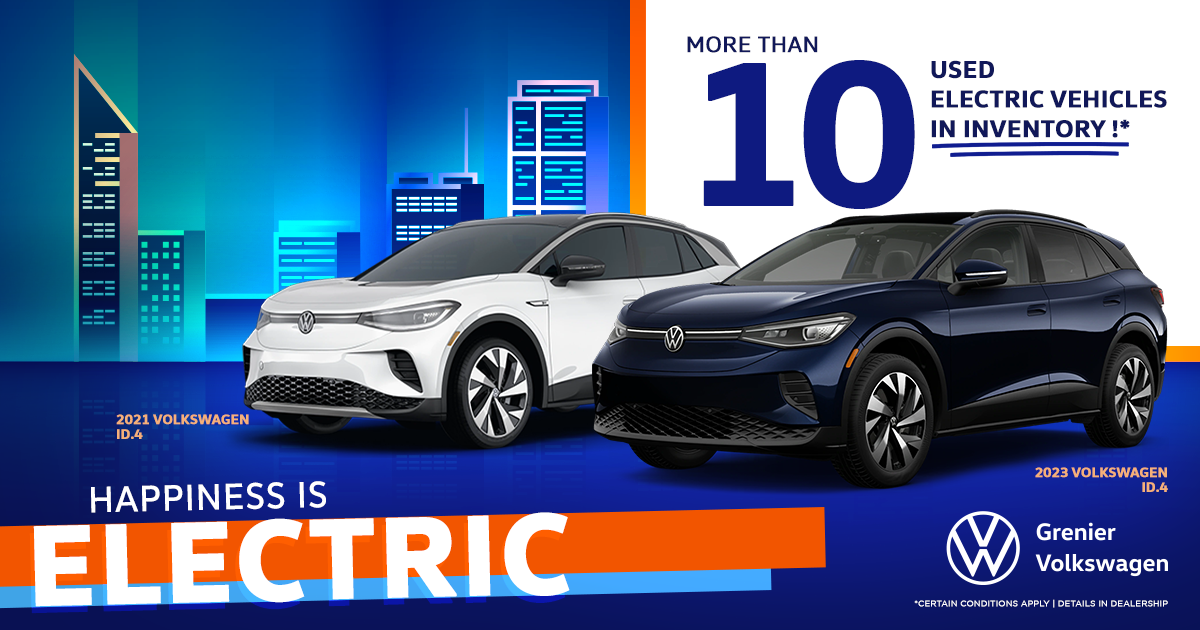 HAPPINESS IS ELECTRIC !