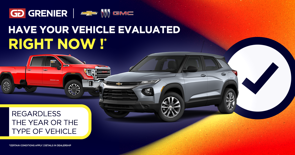 HAVE YOU VEHICLE EVALUATED!