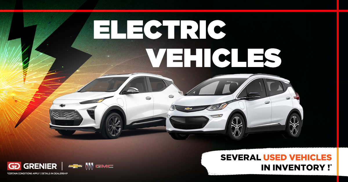 USED ELECTRIC VEHICLES!