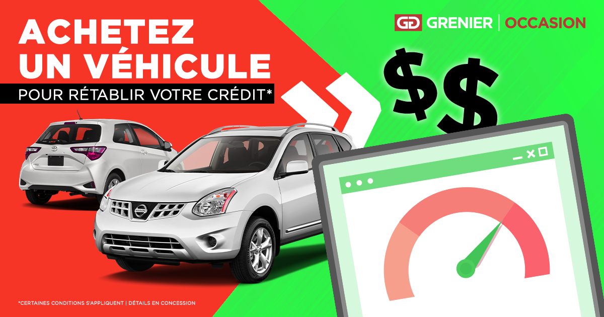 RÉTABLISSEZ VOTRE CRÉDIT !