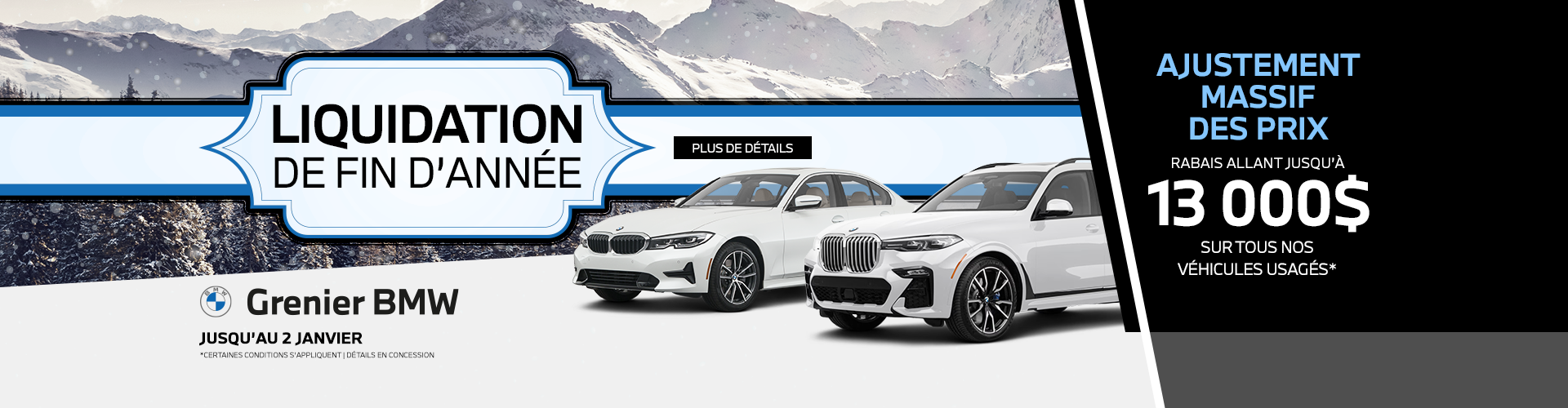 LIQUIDATION FIN D'ANNÉE !