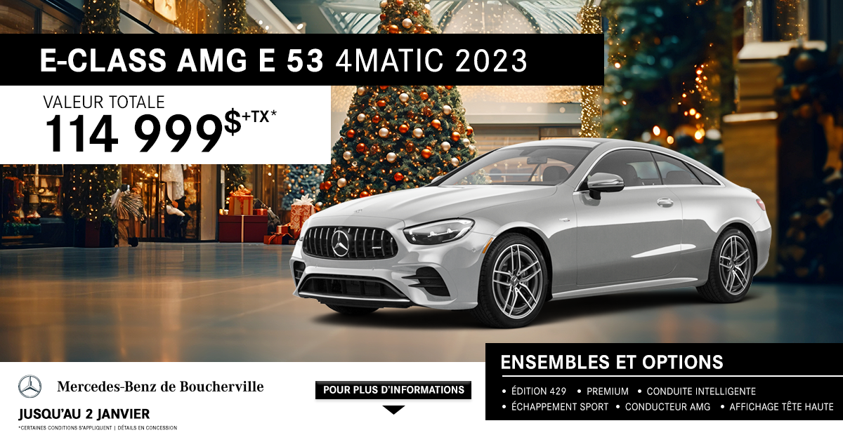 E-CLASS AMG E 53 4MATIC 2023