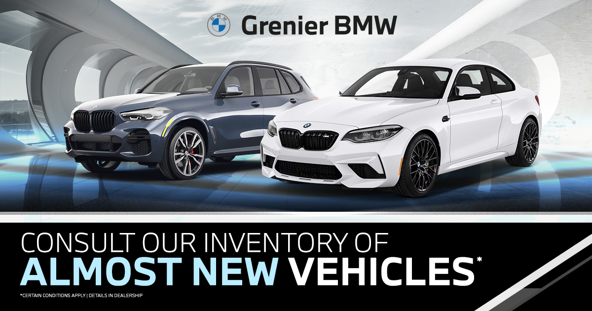 ALMOST NEW VEHICLES IN INVENTORY !