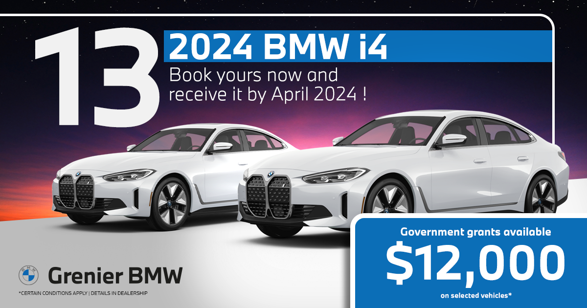 2024 BMW I4 AVAILABLE !