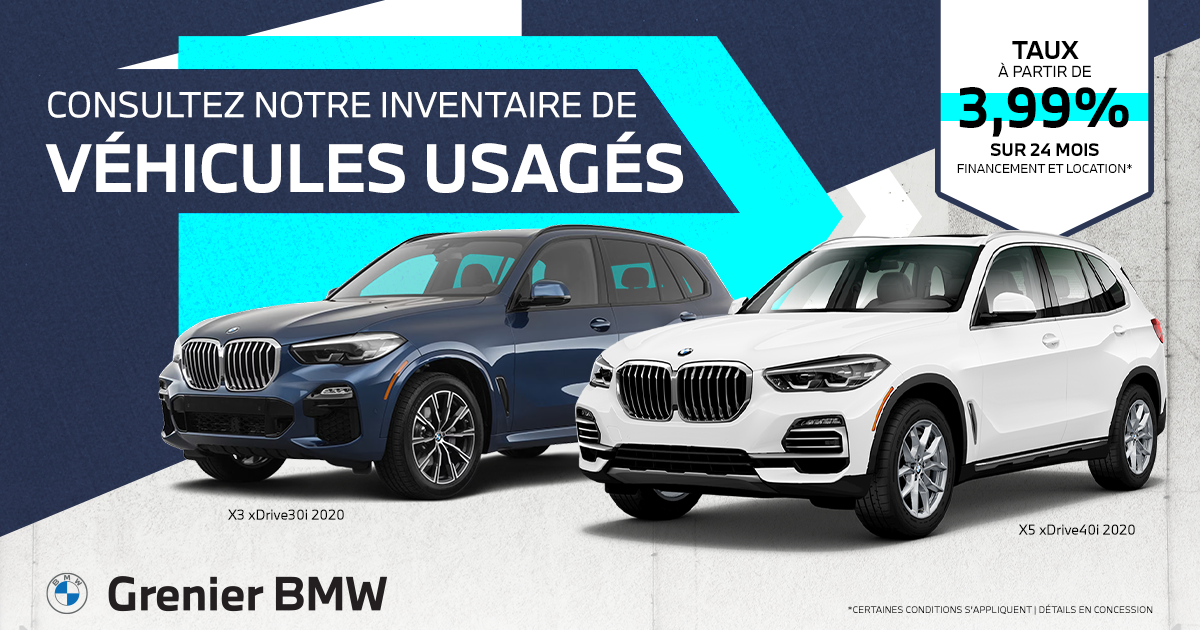 CONSULTEZ NOTRE INVENTAIRE USAGÉS !