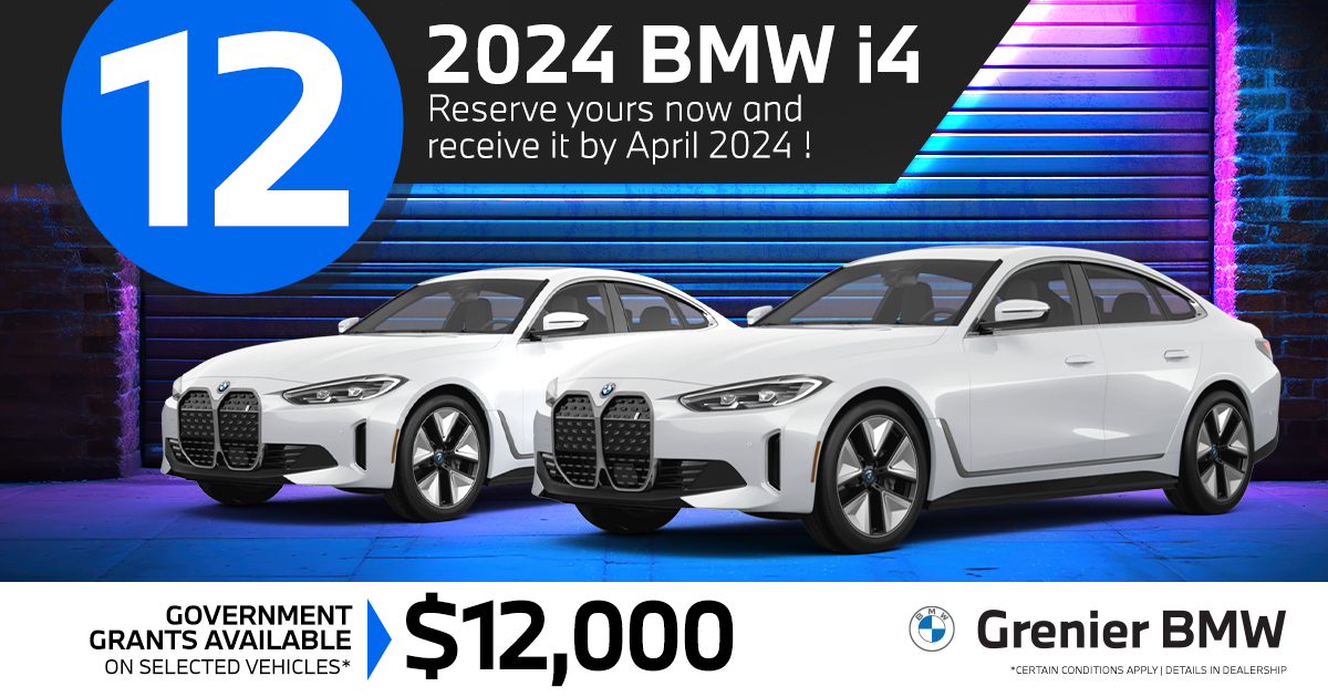 2024 BMW I4 AVAILABLE !