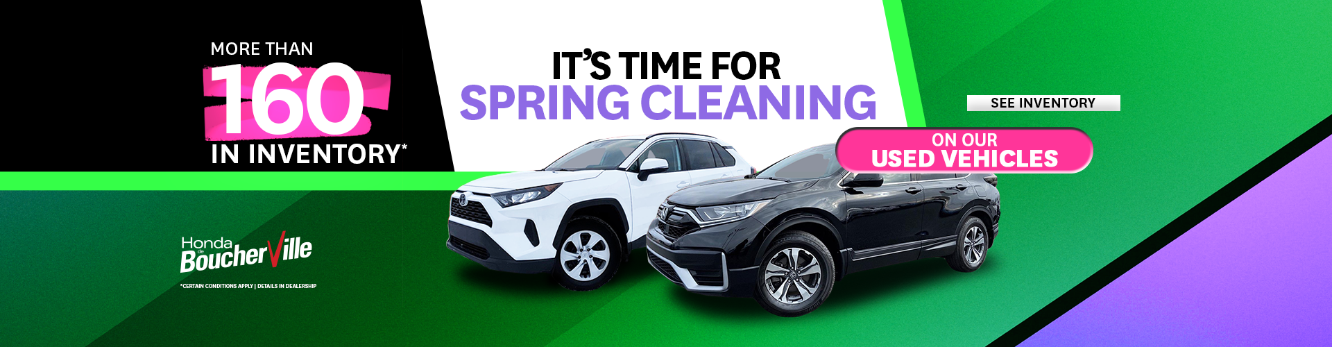 IT'S TIME FOR SPRING CLEANING !