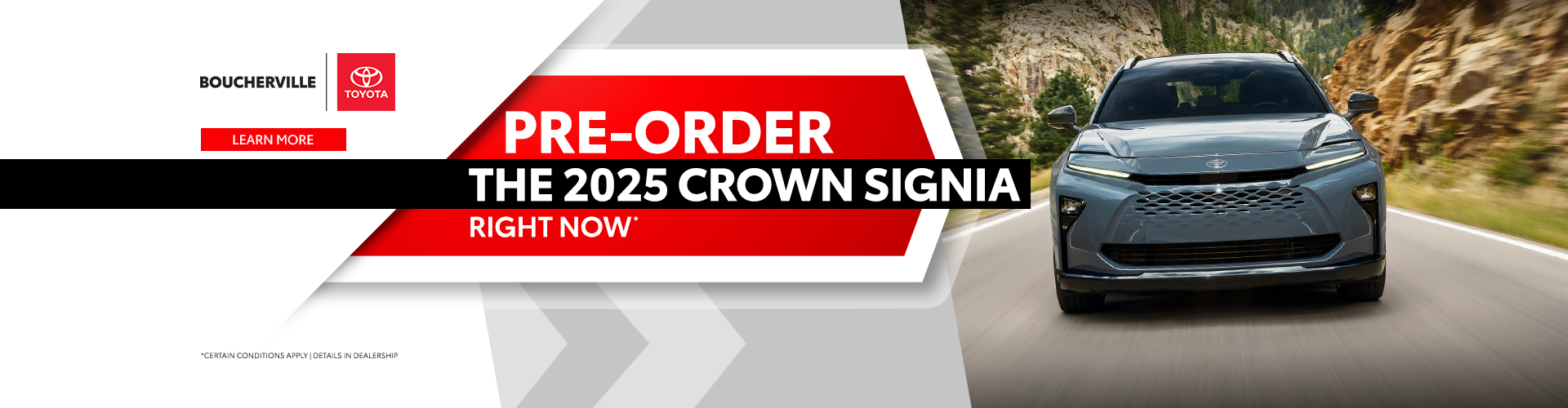 PRE-ORDER THE 2025 CROWN SIGNIA