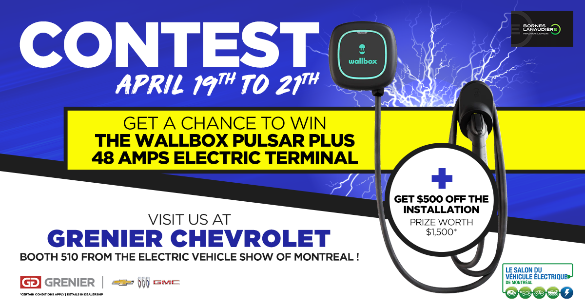CONTEST AT THE MONTREAL ELECTRIC VEHICLES SHOW !