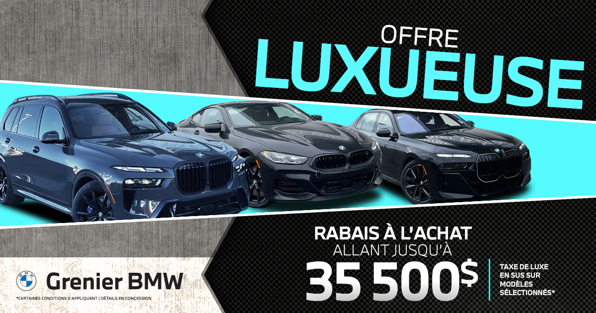 OFFRE LUXUEUSE