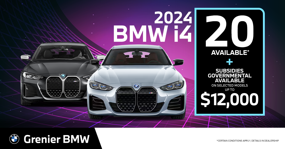 2024 BMW I4 AVAILABLE !
