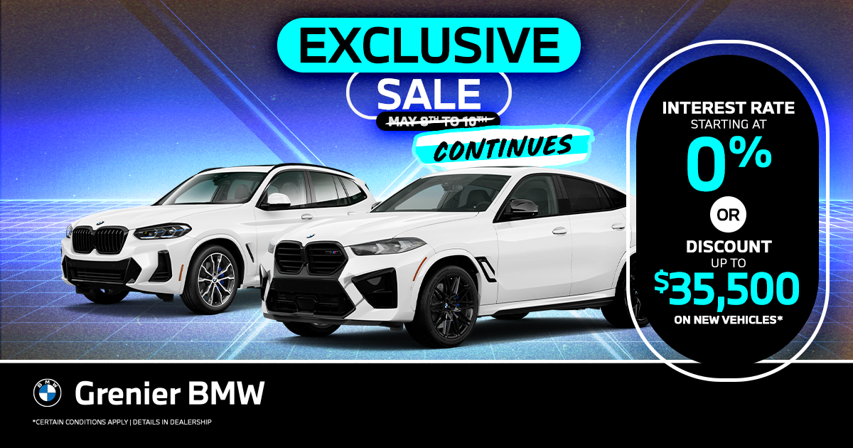 EXCLUSIVE SALES CONTINUES !