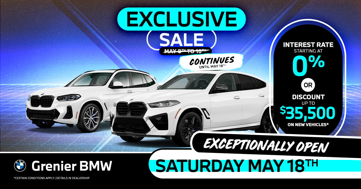 EXCLUSIVE SALES CONTINUES !