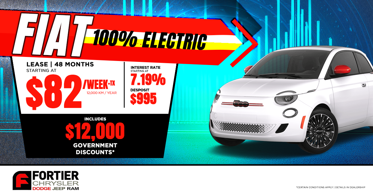 FIAT 100% ELECTRIC !