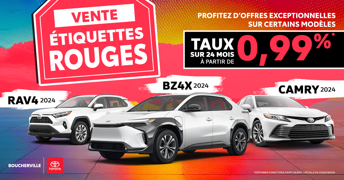 VENTE ÉTIQUETTES ROUGE !