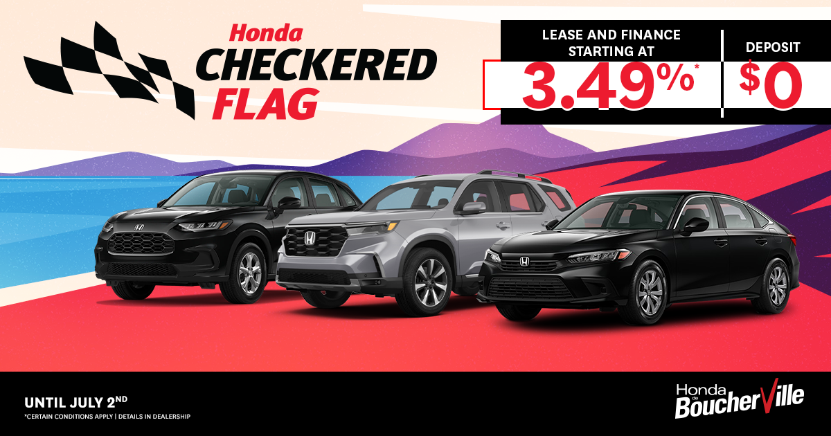 HONDA CHECKERED FLAG EVENT!