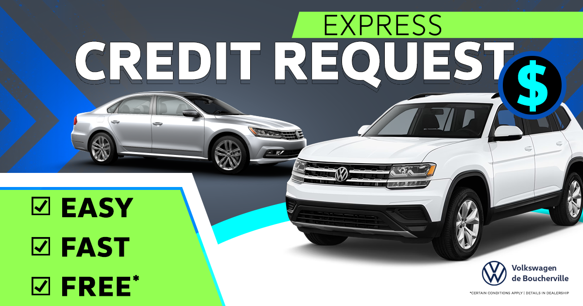 Express credit request