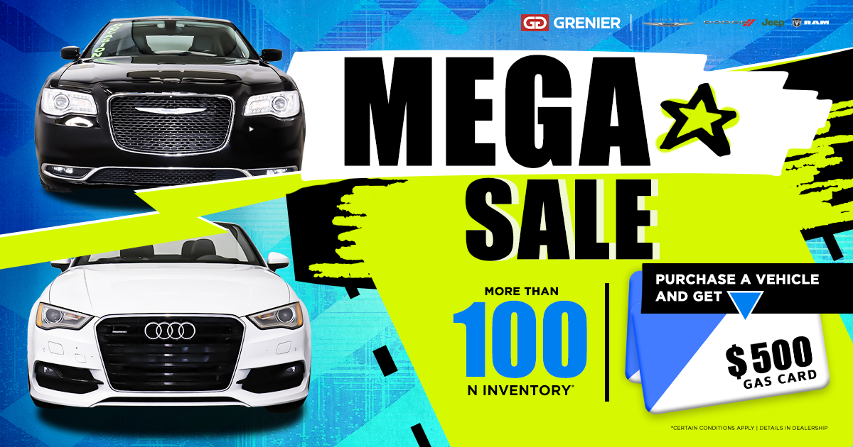 MEGA SALE ON OUR USED VEHICLES !