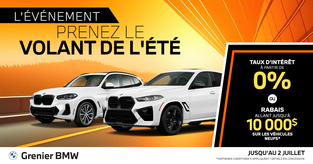 L'ÉVÉNEMENT PRENEZ LE VOLANT DE L'ÉTÉ !