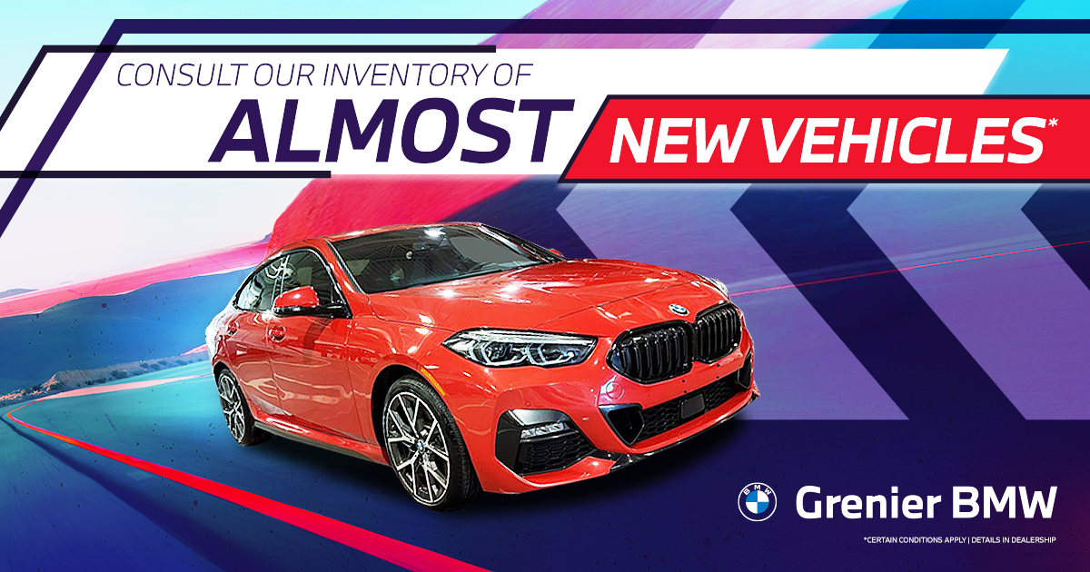 ALMOST NEW VEHICLES IN INVENTORY !