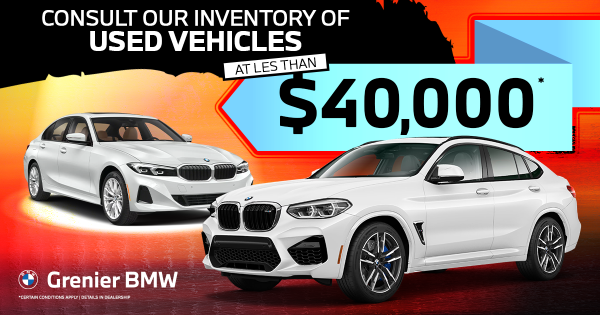 USED VEHICLE INVENTORY UNDER $40,000 !