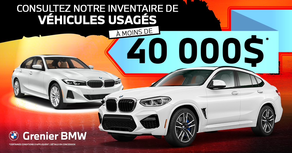 INVENTAIRE À MOINS DE 40 000$ !