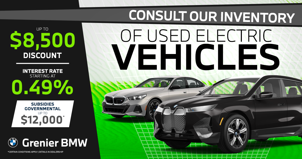 ELECTRIC VEHICLES IN INVENTORY !