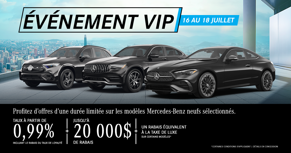ÉVÉNEMENT VIP