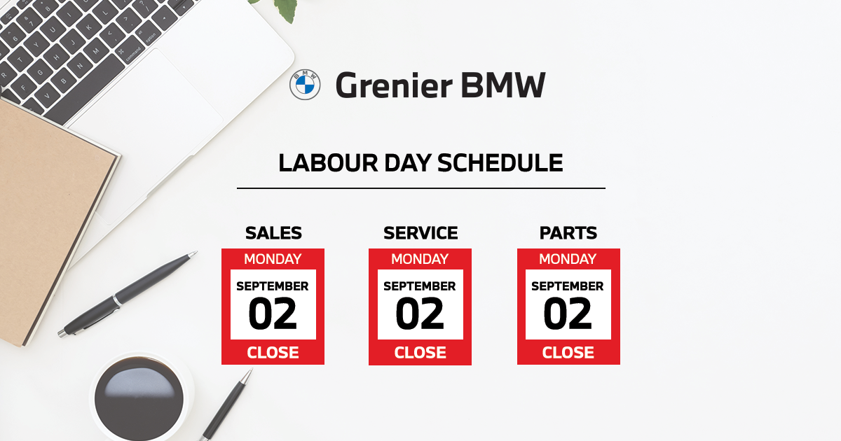 LABOUR DAY SCHEDULE